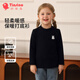 纖絲鳥(niǎo)童裝兒童t恤女童秋季打底衫女孩長(cháng)袖休閑上衣寶寶衣服
