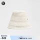 lululemon丨Cotton Crochet 女士棉混紡鉤針編織漁夫帽 LW9FOCS 淺象牙白 S/M