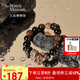 大英博物館亞述系列巴尼拔太陽(yáng)花發(fā)晶黑曜石手鏈送女友生日七夕情人節(jié)禮物