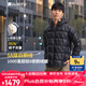 君羽戶外超輕羽絨服情侶款1000蓬松度連帽中厚保暖鵝絨夾克 C52049 黑色-男款 L 推薦男136-150斤/女111-120斤