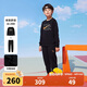 NIKE3BRAND 耐克童裝男女童加絨保暖衛衣+長(cháng)褲2件套兒童套裝