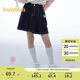 巴拉巴拉兒童牛仔裙子2024夏季女童半身裙中大童時尚甜酷208224112001