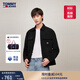 TOMMY JEANS【燈芯絨】秋冬男美式潮流復古工裝風(fēng)翻領(lǐng)寬松襯衫外套19515 黑色BDS L （推薦：155-170斤）