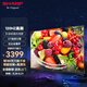 SHARP夏普新品GM6000A系列55/65/75/86英寸 全面屏 3+64G智能語音4K高清網(wǎng)絡(luò)WIFI 護(hù)眼液晶平板電視機(jī) 65英寸 3+64G內(nèi)存 護(hù)眼全面屏