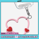 CASETIFY 【全新上市】心形手機(jī)腕帶 適用于iPhone全系列手機(jī)配件 多功能手機(jī)掛環(huán)腕帶 熱情粉