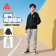 匹克童裝兒童運動(dòng)套裝2026新款男童休閑連帽開(kāi)衫春秋女童時(shí)尚潮流褲子