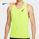 耐克（NIKE）煋元速dri-fit adv專(zhuān)業(yè)男子跑步風(fēng)洞馬拉松透氣速干背心 熒光綠 FN4232-702 M