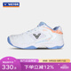 威克多（VICTOR）羽毛球鞋 透氣緩震限定款U3.0寬楦進(jìn)階級穩定類(lèi)羽球鞋 P9200TD MI（白/溫和藍） 43 (275mm)