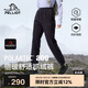 伯希和（Pelliot）[P系列]Polartec200戶外抓絨褲男女搖粒絨保暖長(zhǎng)褲124311234黑S