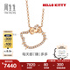 周生生七夕Hello Kitty鉆石項鏈 18K金三麗鷗鑲鉆吊墜配鏈款 95777N定價(jià) 47厘米