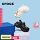 crocs卡駱馳檀健次同款小鯨魚洞洞鞋|206302 黑色-001 37/38(240mm)
