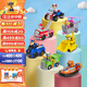 汪汪隊(duì)立大功（PAW PATROL）汪汪隊(duì)玩具全套狗狗巡邏車幼兒園耐摔滑行兒童玩具3-6歲生日禮物 救援車7輛套裝【車狗分離】