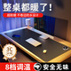 菲享暖桌墊加熱桌墊鼠標發(fā)熱墊辦公室快速加熱暖手桌墊加大桌面發(fā)熱墊 純黑色80*33cm（八檔數顯款） 【石墨烯加熱-3C認證-三年質(zhì)?！? title=