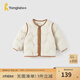 童泰（TONGTAI）嬰兒羽絨服秋冬季輕薄款寶寶鴨絨服男童女童上衣休閑外出外套 暖黃色 100 碼(建議2-3歲身高90-103cm)