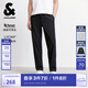 杰克·瓊斯（JACK&JONES）【七夕情人節(jié)禮物】秋季休閑褲男商務(wù)長(zhǎng)褲萊賽爾親膚褲子男 E40黑色 31 175