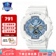 卡西歐手表女運動(dòng)baby g星空櫻花粉獨角獸35周年限定G-SHOCK GIRLS BA-130-7A2PR童真藍