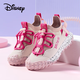 迪士尼（Disney）兒童春秋男童透氣跑步鞋中大童休閑網(wǎng)鞋女童運動(dòng)鞋 淡粉/玫紅  30