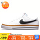 耐克（NIKE）女士板鞋COURT LEGACY NN運動(dòng)鞋DH3161-100白黑37.5