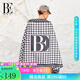 范德安（BALNEAIRE）千鳥格浴巾吸水巾時(shí)尚復(fù)古親膚游泳速干巾沙灘巾海邊毛巾 BSGJ028 黑白千鳥格 均碼