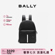 BALLY巴利【七夕禮物】男包牛皮革手提雙肩包背包條紋6238746 黑白條紋