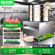 獵鋼狼家禽脫毛機雞鴨鵝商用渦輪殺雞脫毛機器家用小型全自動(dòng)褪毛拔毛機水房商用脫毛機超市商用家禽脫毛 【銅芯款】50型+自動(dòng)噴水