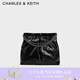 CHARLES&KEITH子母鏈條大容量流浪包單肩包生日禮物七夕禮物CK2-40671449