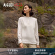 AIGLE艾高抓絨衣POLARTEC保暖耐磨休閑時尚半拉鏈上衣女 茉莉白 BI272 36 (160/84A)