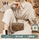 VANESSA HOGAN【送禮推薦】VH女包山茶花信封包高級感包包老花鏈條包單肩斜挎包