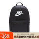 耐克NIKE雙肩包中性電腦包旅行HERITAGE休閑包書(shū)包 DC4244-010黑中