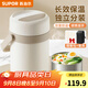 蘇泊爾（SUPOR）保溫飯盒大容量24小時(shí)超長(cháng)保溫桶不銹鋼學(xué)生上班族2025新款 蓮子白1.5L-雙層-送保溫包+餐具