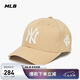 MLB帽子男女刺繡硬頂棒球帽運(yùn)動(dòng)四季遮陽(yáng)帽3ACP8501N-50BGS-F
