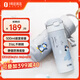 膳魔師（THERMOS）兒童保溫杯316L不銹鋼吸管杯帶杯套手提小學(xué)生上學(xué)外出便攜杯TCKL