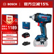 博世（BOSCH）GDS 18V-400 無刷鋰電沖擊扳手 充電式電動扳手風炮 5.0Ah電池*1