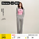 蕉內（Bananain）非常褲504Regular女士喇叭褲休閑運動(dòng)高腰顯瘦長(cháng)褲子 【趙露思同款】中麻灰 S