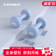 gxmmat【多規(guī)格選擇】啞鈴男女士健身家用力量訓(xùn)練器材鍛煉出學(xué)期練臂肌 羅蘭紫3kg/個（拍下即為一對）