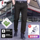 鷹爪第四代天行者軟殼褲秋冬季搖粒絨加絨保暖戰術(shù)褲男士休閑長(cháng)褲西褲 黑色 四季休閑褲-偏小拍大一碼 175/78A 身高（175-180）體重（120-140）