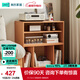 林氏家居北歐電視柜落地2025茶幾客廳儲物柜小戶(hù)型電視柜組合柜子家具KQ4E 【0.72m】豎隔板柜+橫隔板柜