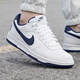 耐克（NIKE）男鞋子男 25秋季新款運動(dòng)鞋時(shí)尚休閑鞋小白鞋低幫耐磨透氣板鞋男 【新品主推】NIKE BIG-深藏青/曬圖退10 42 （內長(cháng)265mm）