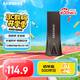 三星（SAMSUNG）128GB USB3.1 U盤 BAR升級(jí)版+深空灰 金屬優(yōu)盤 高速學(xué)生辦公 讀速400MB/s（Gen 1）適用哨兵模式