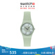 斯沃琪（Swatch）瑞士手表 lady系列 男女教師節禮物 石英表 玉髓瑩輝 LG131