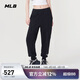 MLB褲子男女情侶純色時尚束腳休閑長褲束腳褲3APTB0151-50BKS-L