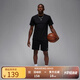 NIKEJordan耐克喬丹DRI-FIT男子速干運動上衣夏季柔軟舒適FN5830 黑色 XL