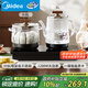 美的（Midea）自動上水燒水壺電熱水壺茶臺燒水壺一體嵌入式316L不銹鋼電茶盤燒水煮茶一體電茶爐MK-KFT21