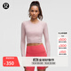 lululemon丨Swiftly Tech 女士運動(dòng)短款長(cháng)袖 T 恤 2.0 LW3GH4S 朦朧粉/朦朧粉 XS /4