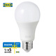 宜家（IKEA）MYRKISEL麥希瑟LED燈泡家用照明燈無線調(diào)光 球形LED燈泡E27 1055流明智能