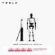特斯拉（Tesla）【七夕禮物】官方 Tesla Bot 擺件人形玩偶機器人模型