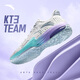 安踏KT3 team二代籃球鞋男鞋湯普森外場(chǎng)實(shí)戰防滑耐磨運動(dòng)鞋中幫KT球鞋 【KT3 team低幫款】淺銀灰/云灰色-3 41 (8碼)