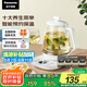 松下（Panasonic）【國家補貼】養(yǎng)生壺智能潤養(yǎng)壺電熱水壺燒水壺煮茶器1.7L養(yǎng)生壺煮茶辦公室家用 NC-POH15-W 白色