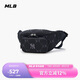 MLB包包男女情侶腰包老花胸包斜挎包七夕送女友3AHSM035N-50BKS-F