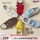 百思圖【薄荷軟糖】25秋商場(chǎng)新款德訓(xùn)鞋運(yùn)動(dòng)鞋休閑鞋女鞋A9012CM5 藍(lán)色/白色 薄荷軟糖 38
